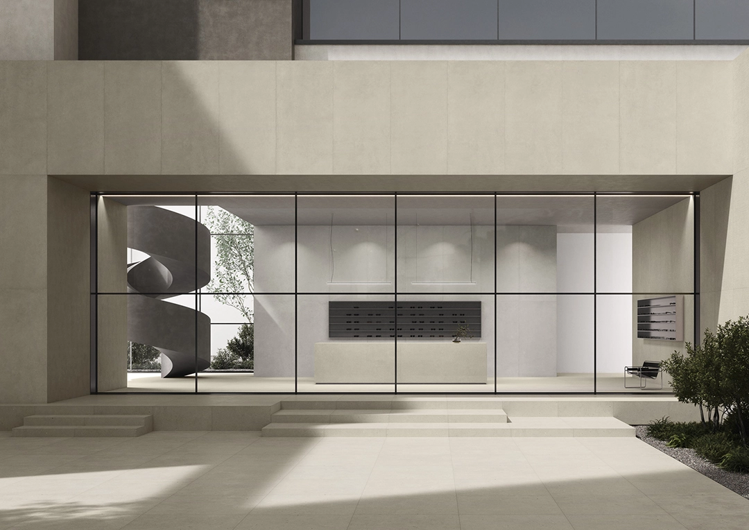 Bidang exterior modern menggunakan Nexion