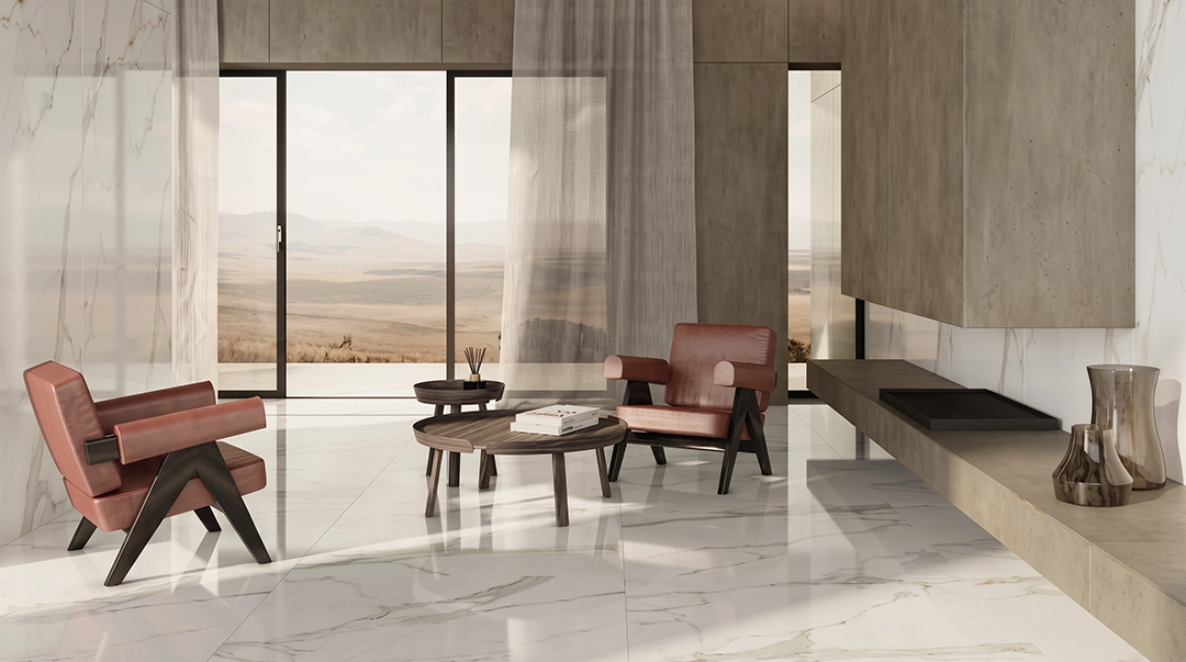 Nexion pada mockup flooring pertama
