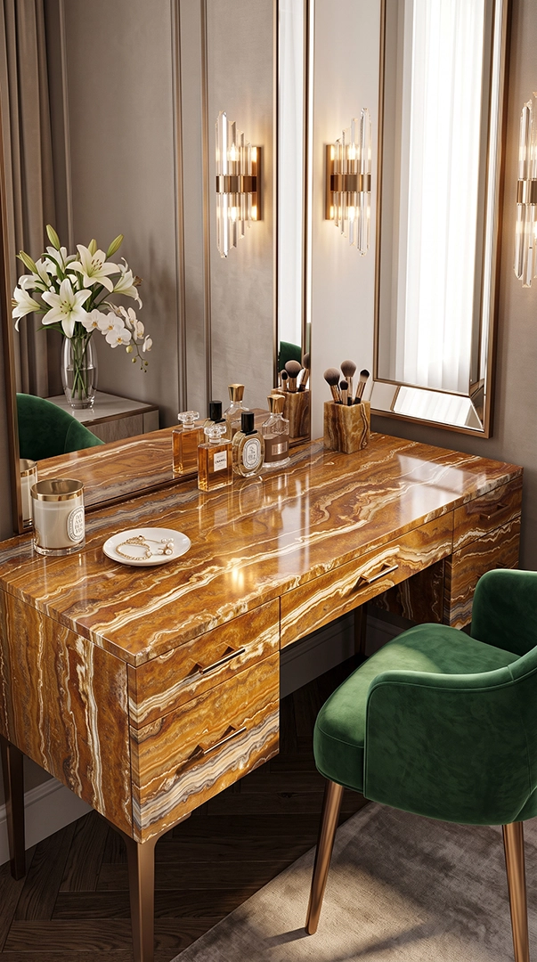 Onyx — Vanity & Powder Room