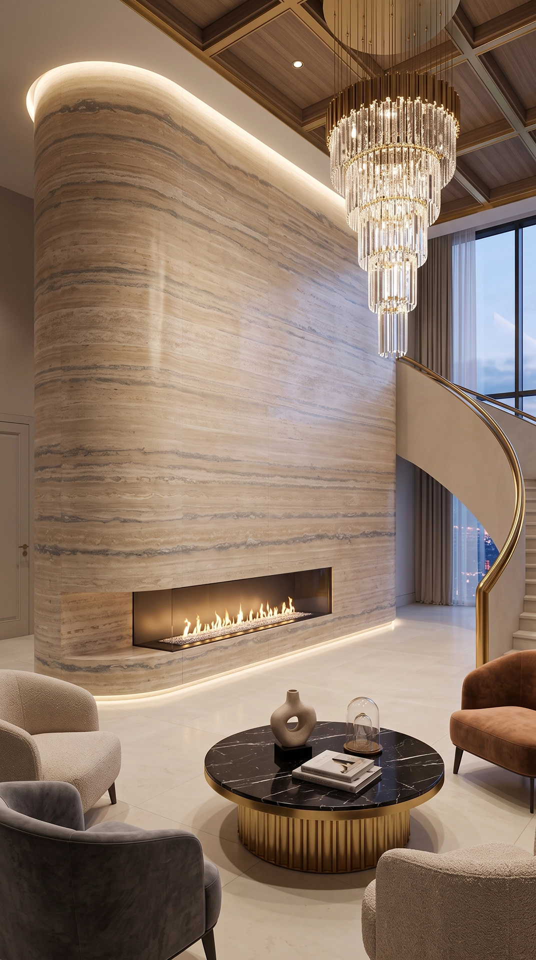 Travertine — Feature Walls