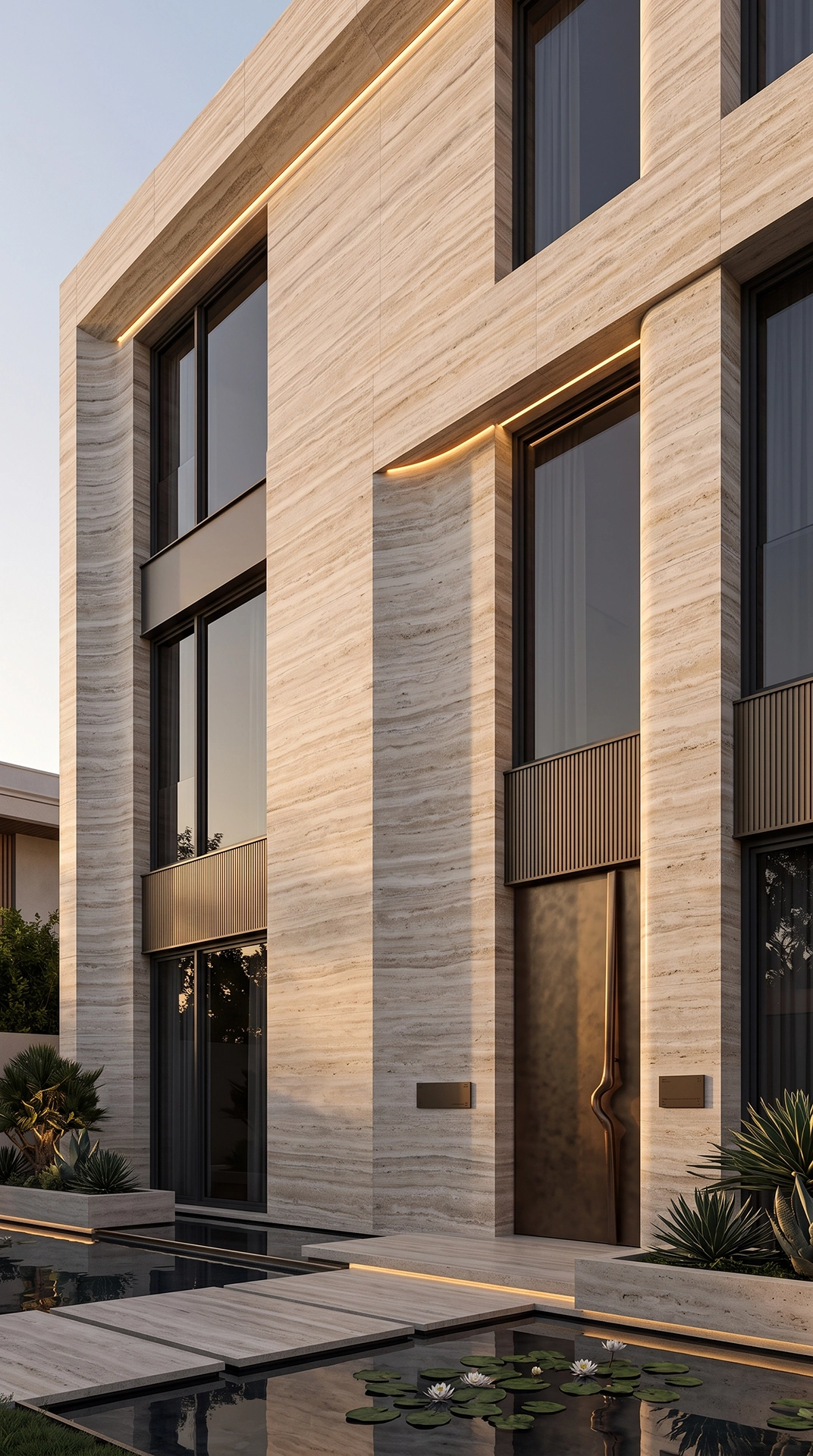 Travertine — Façade & Exterior