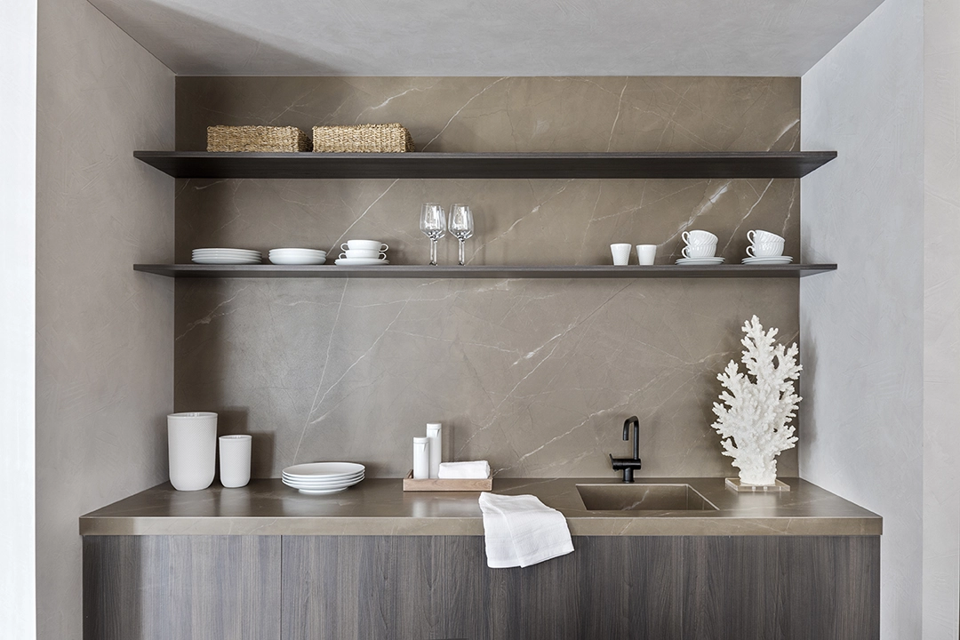 Neolith Pulpis pada aplikasi wall cladding